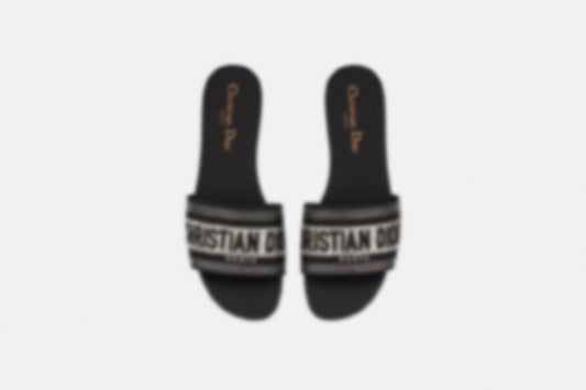 D**R rhinestone sandals